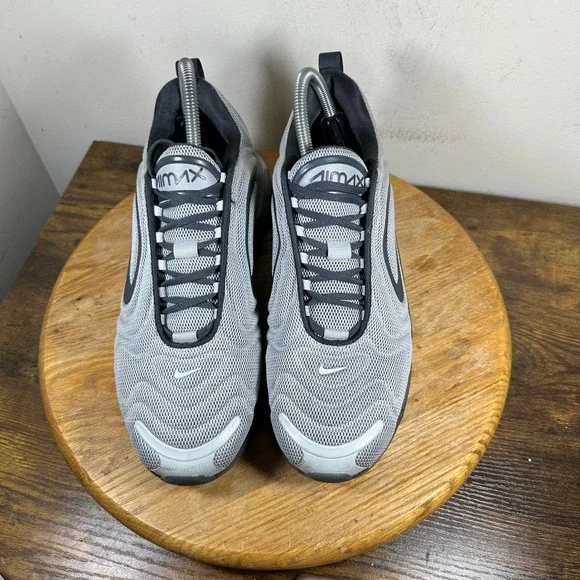 Nike Air Max 720 Wolf Grey Anthracite Men's Shoes Grey Black Size 9 AO2924-012